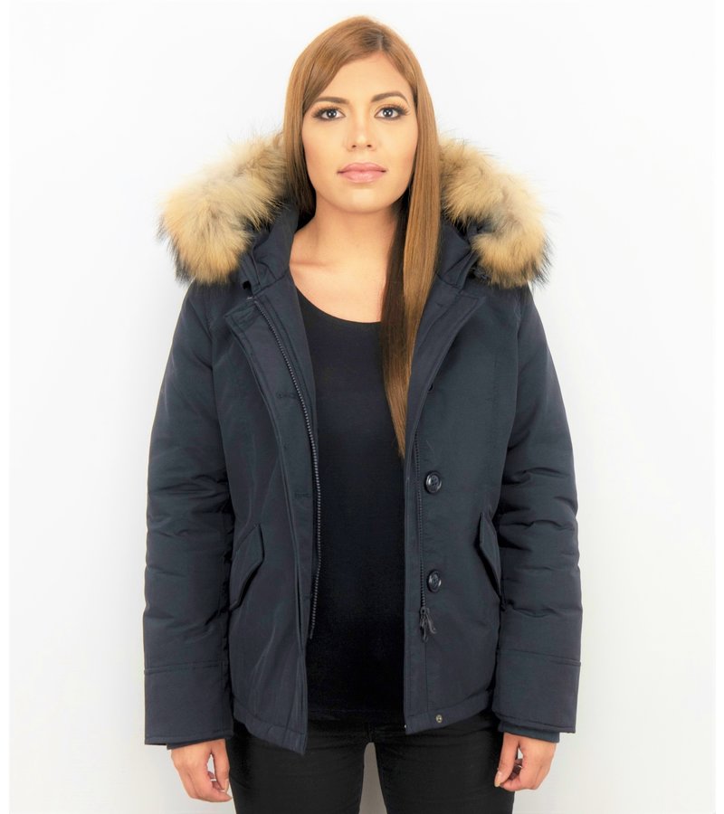 TheBrand Parkas Mujer - Abrigos Mujer  - Parkas Azul - Azul