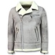 Abrigo De Piel Artificial - Lammy Coat Chaquetas Hombre - Gris