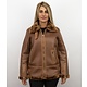 Lammy Coat Ladies - Chaqueta De Invierno Mujeres - Marrón