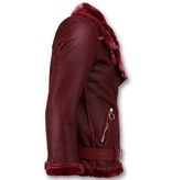 Z-design Lammy Coat Ladies - Mujeres  De Invierno  - Burdeos