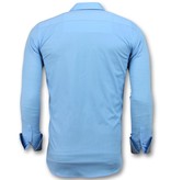 Gentile Bellini Camisa Hombre Original - Camisas De Hombre Online - Azul Claro