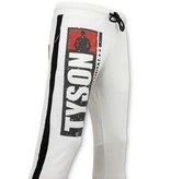 Local Fanatic Pantalones Deportivos - Mike Tyson Boxing - Blanco