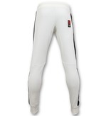 Local Fanatic Pantalones Deportivos - Mike Tyson Boxing - Blanco