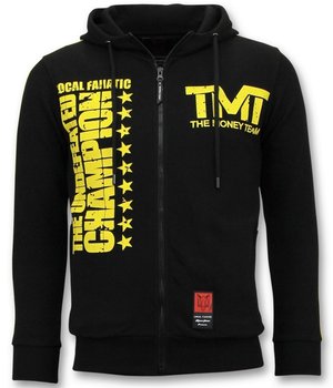 Local Fanatic Sudaderas con Cremallera - TMT Floyd Mayweather - Negro