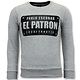 Sudadera de Hombre - Pablo Escobar El Patron - Gris