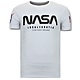 Camiseta de Hombre - NASA American - Blanco