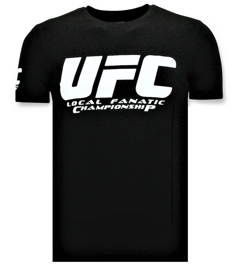Camiseta UFC FG Logo Black Hombre