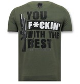 Local Fanatic Comprar Camiseta De Hombre - Shooting Duck  - Verde