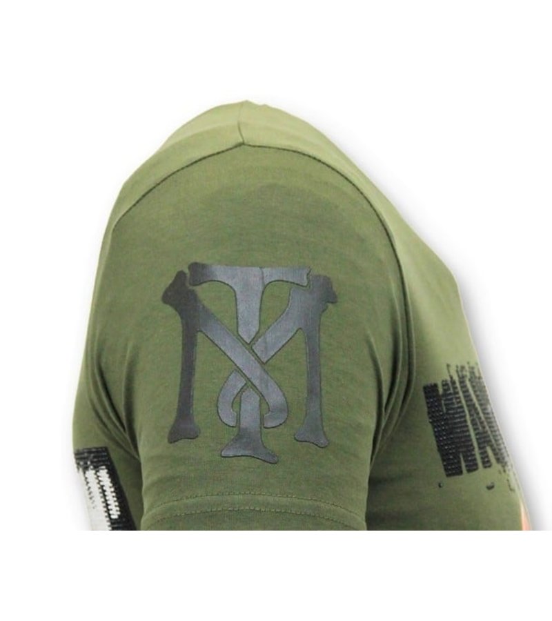 Local Fanatic Comprar Camiseta De Hombre - Shooting Duck  - Verde