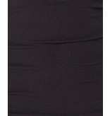 PARISIAN Lunares Sheer manga de la colmena V del cuello bodycon mini vestido - Mujer - Negro