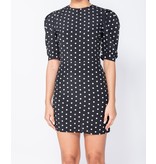 PARISIAN Lunares abultada - bodycon mini vestido - Mujer - Negro