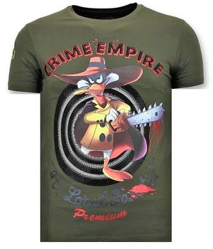 Local Fanatic Tough Hombres camiseta - imperio del crimen - Verde