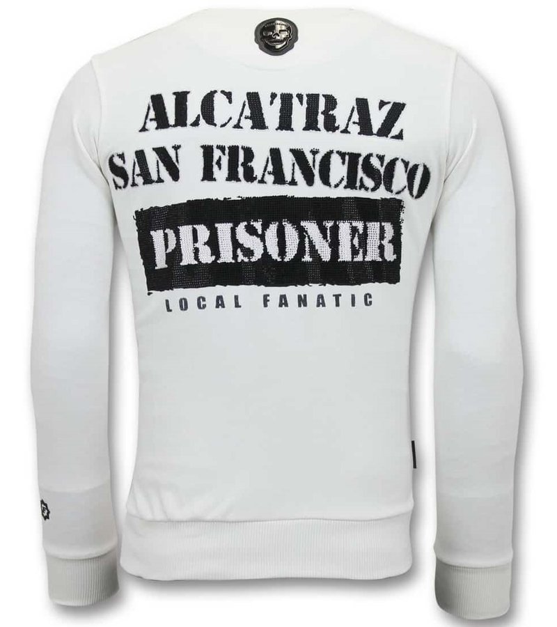 Local Fanatic Exclusivo de los hombres de - Alcatraz prisionero - Blanco