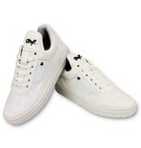 Cash Money Zapatos para hombre - Caso Ejército Blanco completa - CMS11 - White