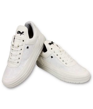 Cash Money Zapatos para hombre - Caso Ejército Blanco completa - CMS11 - White