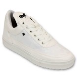 Cash Money Zapatos para hombre - Caso Ejército Blanco completa - CMS11 - White