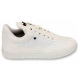 Cash Money Zapatos para hombre - Caso Ejército Blanco completa - CMS11 - White