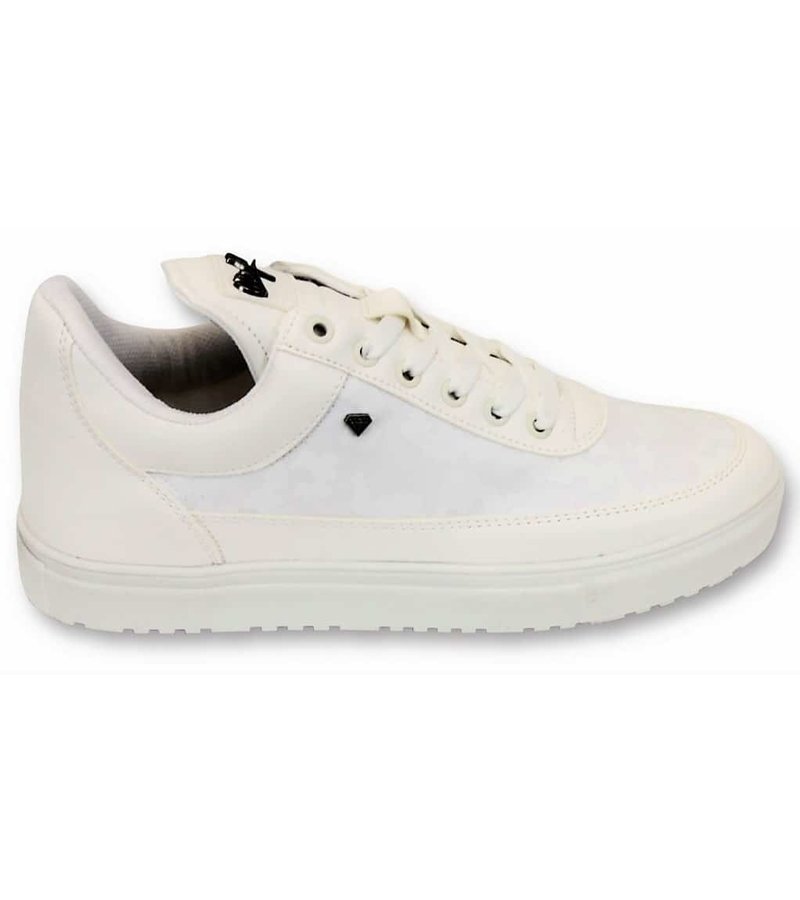 Cash Money Zapatos para hombre - Caso Ejército Blanco completa - CMS11 - White