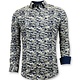 Diseño De Lujo Camisas De Los Hombres - 3043 - Azul