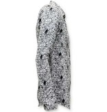 Tony Backer Camisas De Lujo De Estar Hombres Libres Impresión Digital - 3051 - Blanco