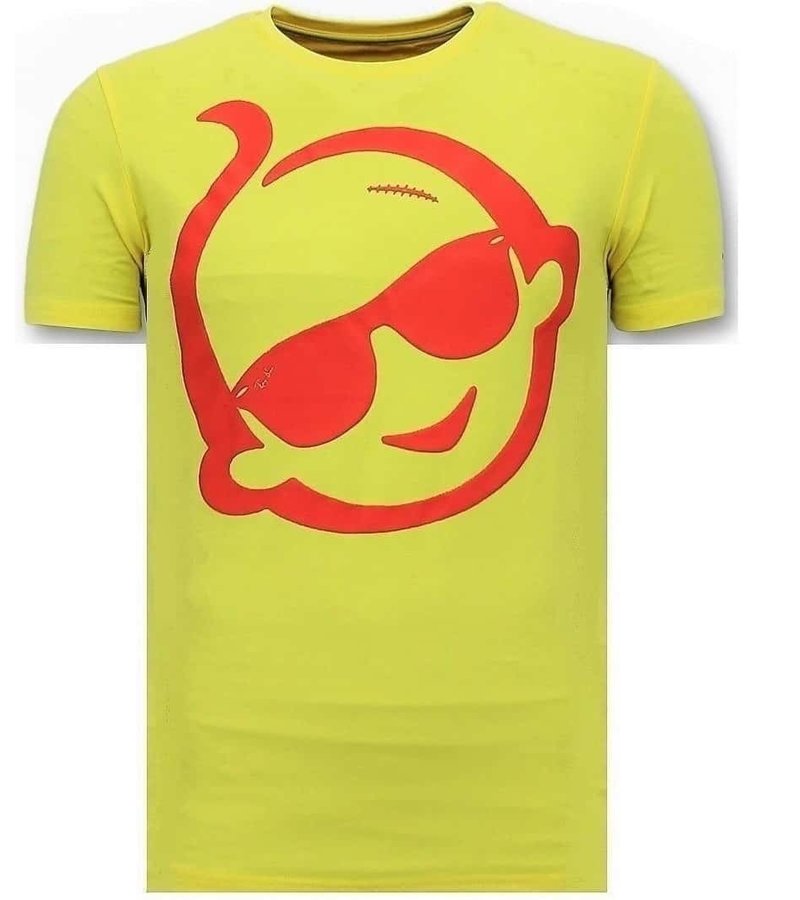 Local Fanatic Zwitsal Camiseta De Los Hombres - Amarillo