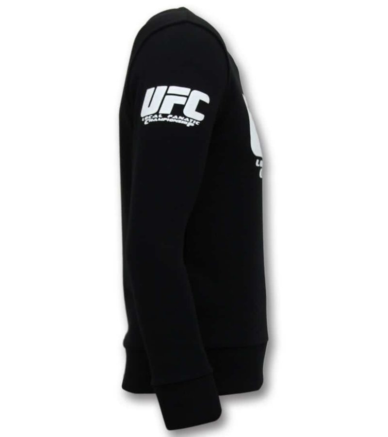 Local Fanatic UFC Campeonato hombres De Lujo - Negro