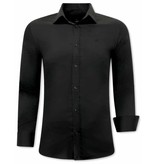 Gentile Bellini Camisa Clasica Hombre -  3078 -  Negro