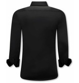 Gentile Bellini Camisa Clasica Hombre -  3078 -  Negro