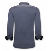 Gentile Bellini Camisa Clasica Hombre -  3080 - Gris