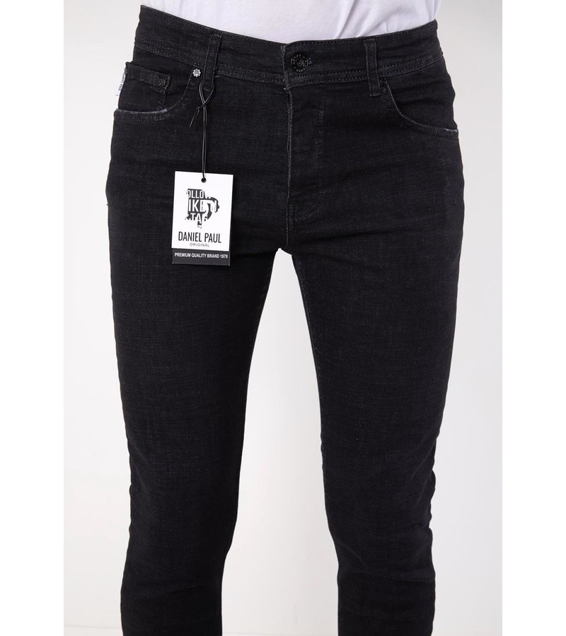 True Rise Jeans Negro de Hombre - 5509 - Negro