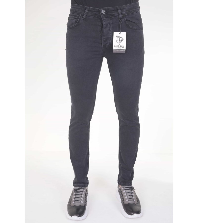 True Rise Jeans de Hombre  skinny - 5413  Negro