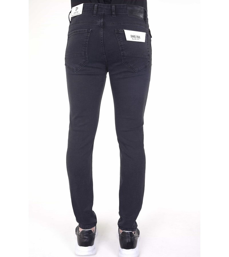 True Rise Jeans de Hombre  skinny - 5413  Negro