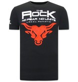 Local Fanatic Camisetas Rock - Negro