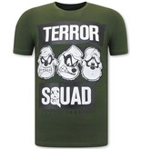 Local Fanatic Camisetas Divertidas Beagle Boys Squad  - Verde