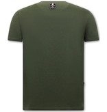 Local Fanatic Camisetas Hombre Call of Duty - Verde