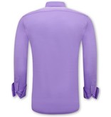 Tony Backer Camisa Clasica Hombre - 3073 - Morado