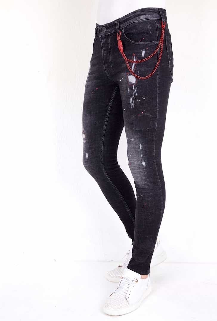 Jeans Hombre Rotos Negro NUEVO StyleItaly.es