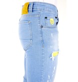 Local Fanatic Pantalones Rotos Hombre - 1024 - Blauw
