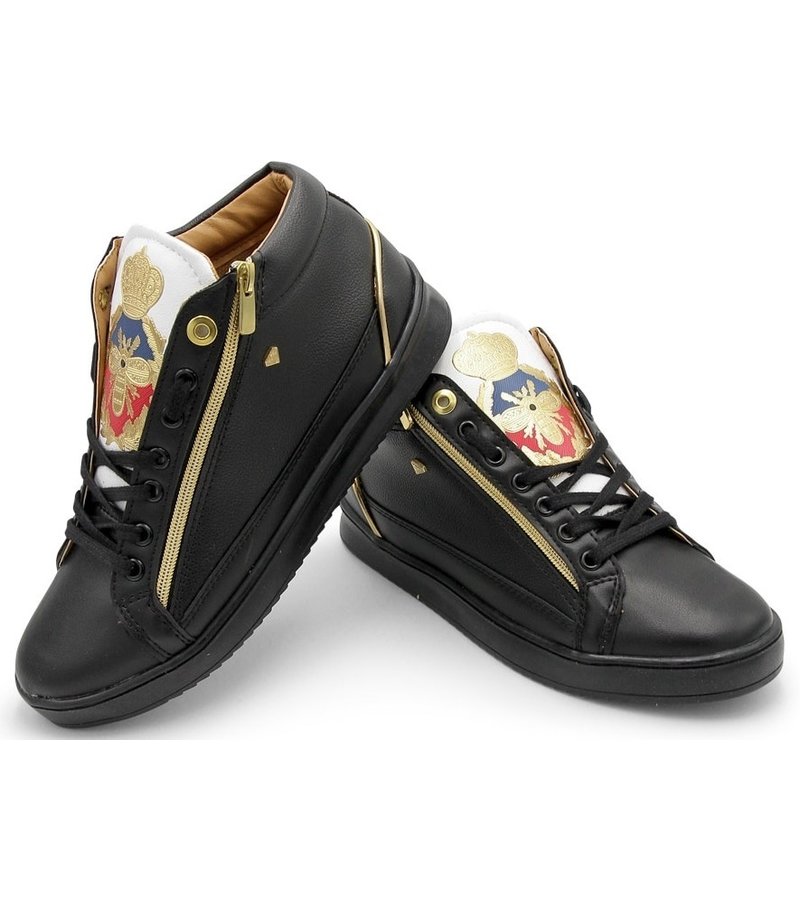 Cash Money Zapatillas Nuevas Prince  Black White - CMS98 - Negro