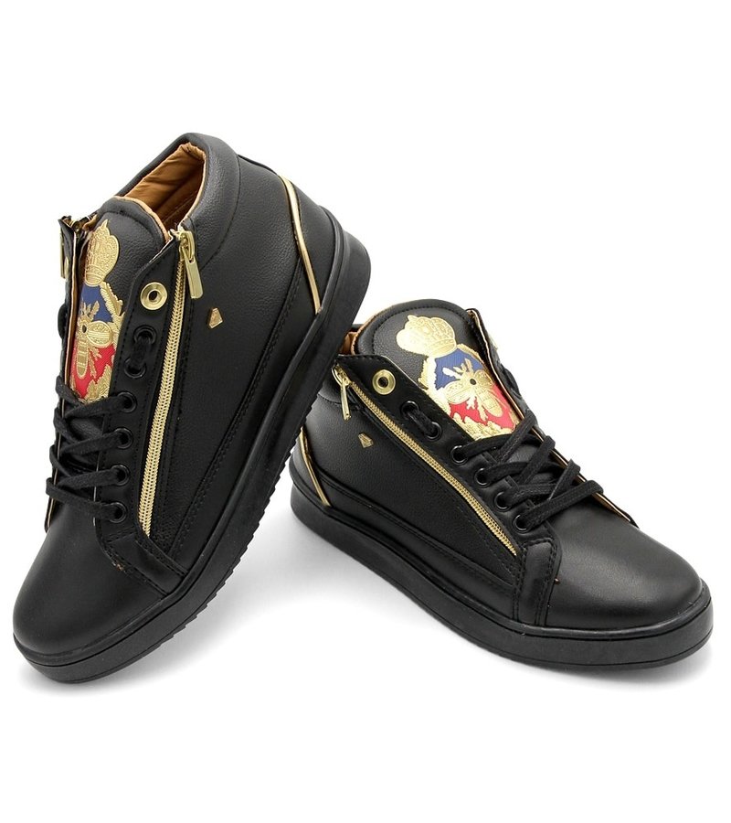 Cash Money Zapatillas Para Calle Prince Full Black - CMS98 - Negro