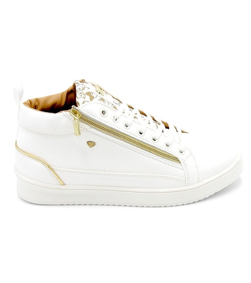 Cash Money Zapatos Man Majesty White Gold - CMS98 - Blanco