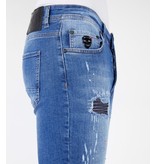 Local Fanatic Jeans Cortos Hombre - 1043 - Azul