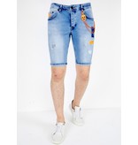 Local Fanatic Jeans Cortos Hombre - 1040 - Azul