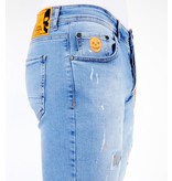 Local Fanatic Jeans Cortos Hombre - 1040 - Azul