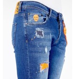 Local Fanatic Vaqueros Cortos Rotos Hombre - 1049 - Azul Local Fanatic Vaqueros Cortos Rotos Hombre - 1049 - Azul