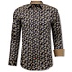 Camisas Estampadas Para Hombre - 3094 - Marrón