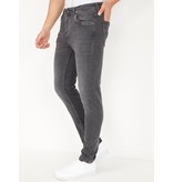 True Rise Regular Fit Vaqueros Hombre - DP19 - Gris