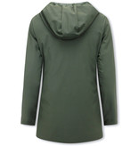 Gentile Bellini Reversibles Parkas Mujer Con Capucha - 2161-G - Verde