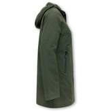 Gentile Bellini Reversibles Parkas Mujer Con Capucha - 2161-G - Verde