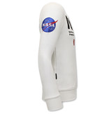 Local Fanatic Sweater Hombre NASA International - 11-6505W  - Blanco